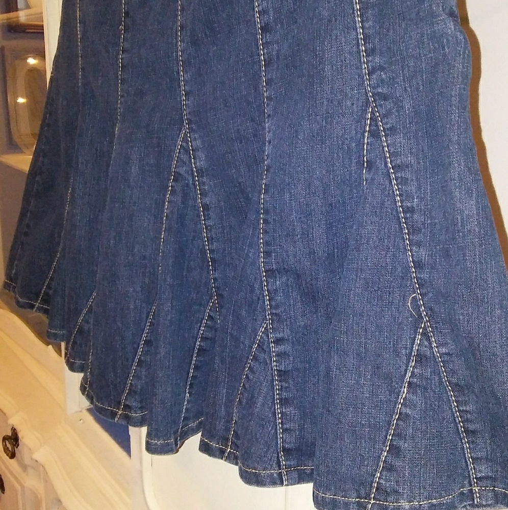 Baccini Denim Skirt!