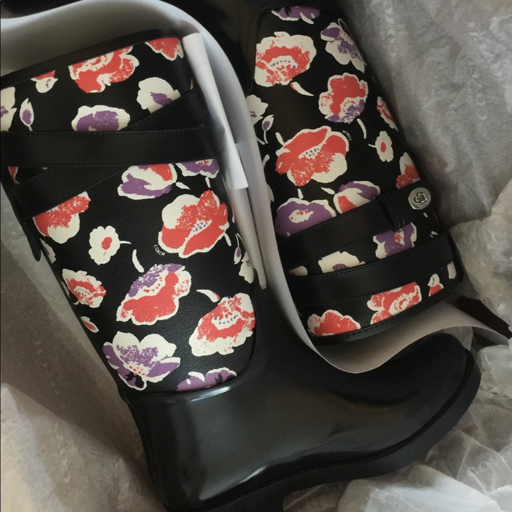 Coach Rainboots