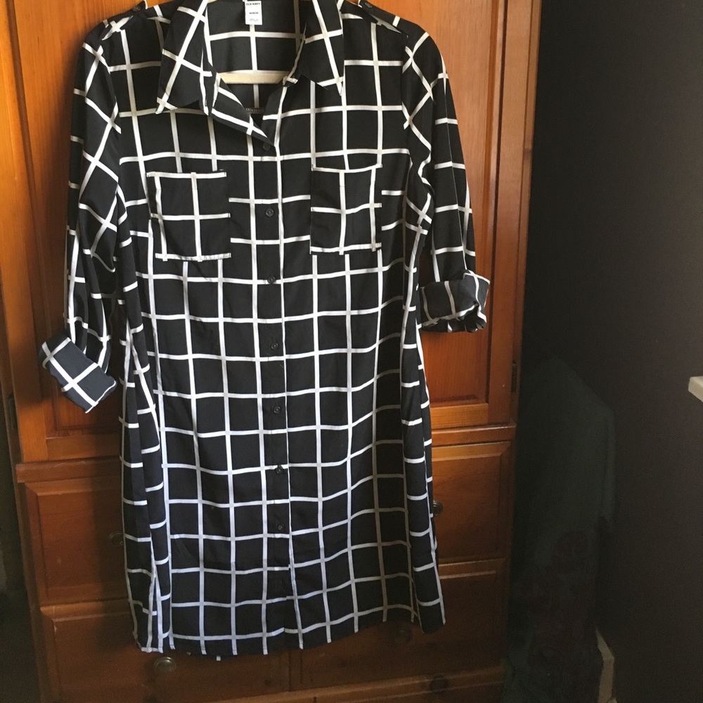 Old navy shirt dress worn twice
