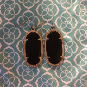 Black Kendra Scott Elle Earrings