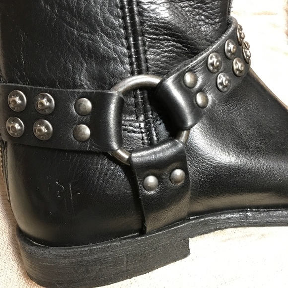 Bottes Frye Phillip Harness Pour Femme - Taille 40, Marron, Neuves Avec Boîte
