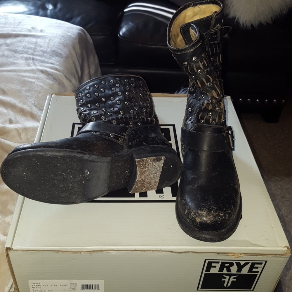 Women's biker boots