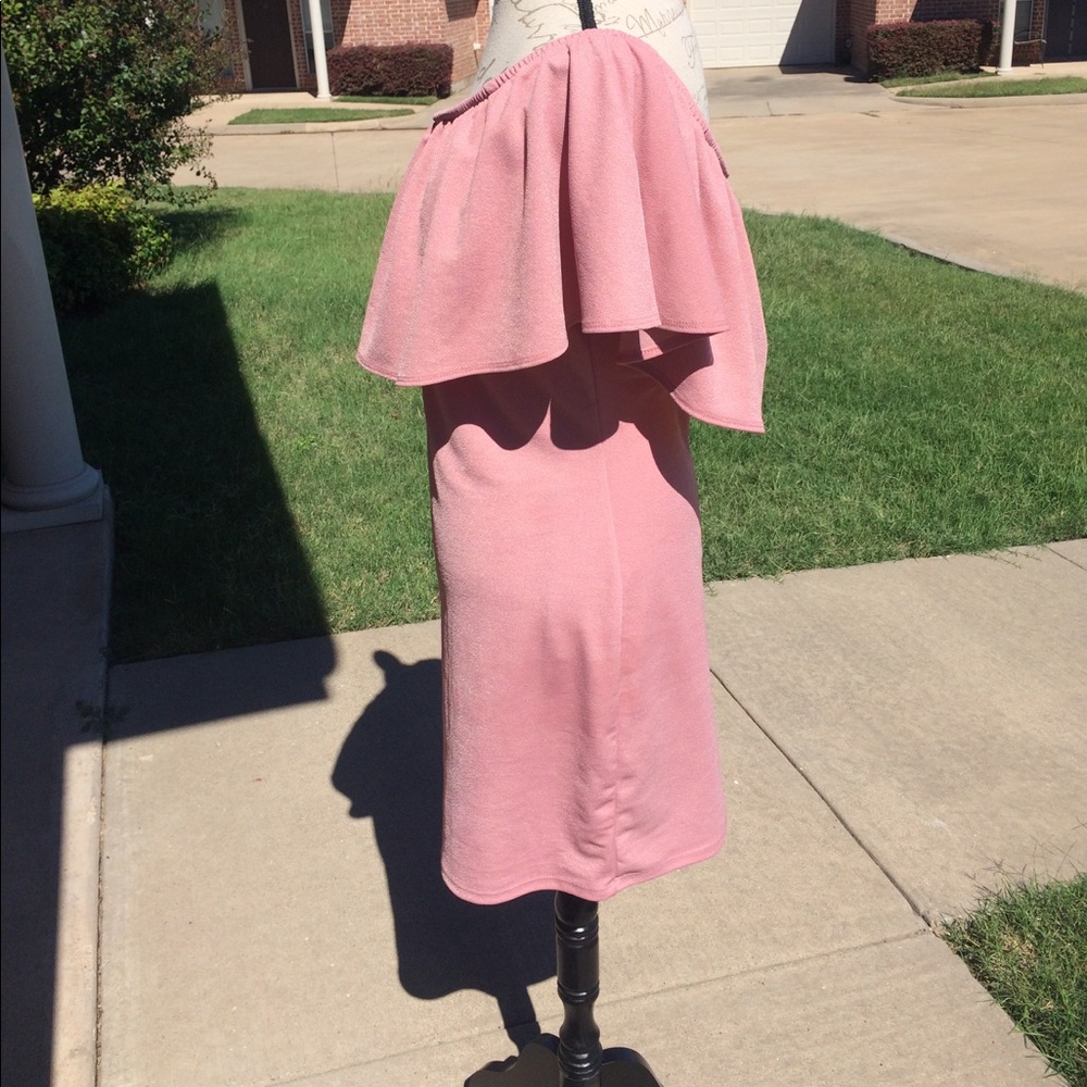 Off Shoulder Mini With Ruffles - Picture 2 of 5