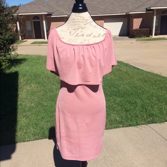 Off Shoulder Mini With Ruffles - Picture 4 of 5