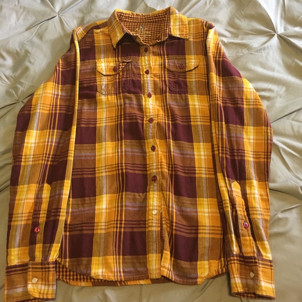 Kuhl women's long sleeve flannel