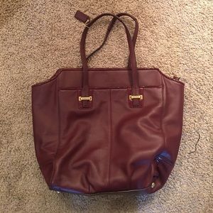 Plum Colored, Coach Bag