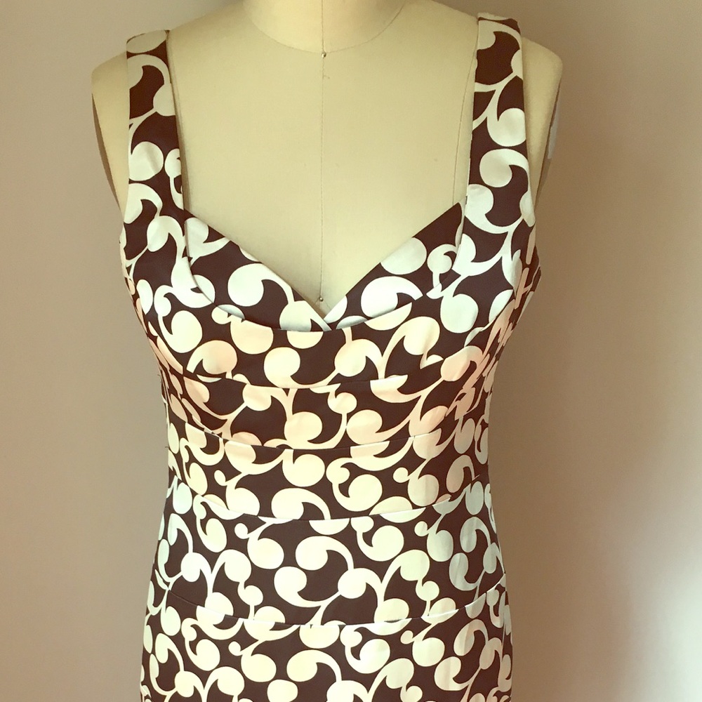 London Times Fitted Black and Dress