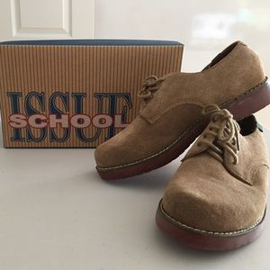 School Issue Semester Tan Boy Shoes Size 3