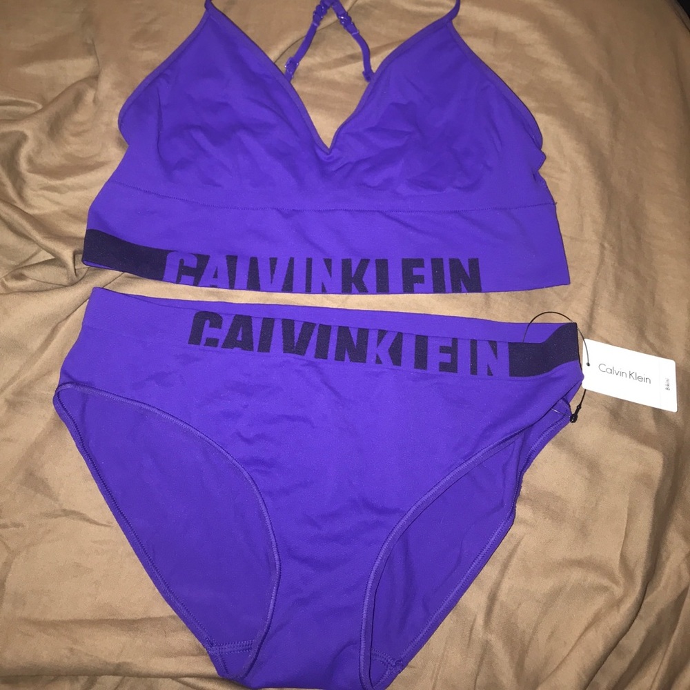 CALViN KLEIN BRALETTE & BIKINI BUNDLE