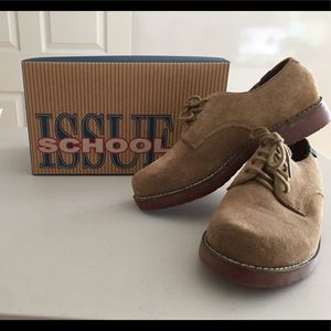 School Issue Semester Tan Boy Shoes Size 4.5