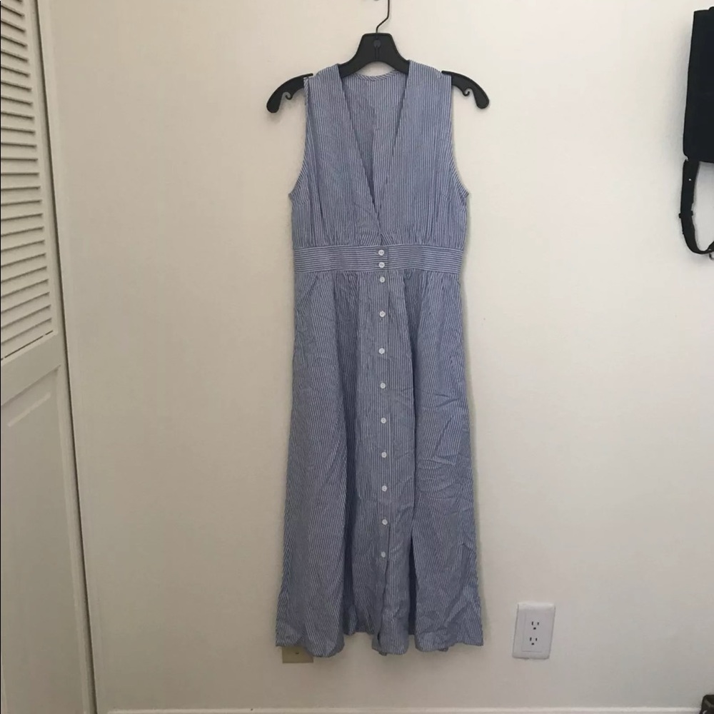 Urban Outfitters Striped midi dress