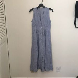 Urban Outfitters Striped midi dress