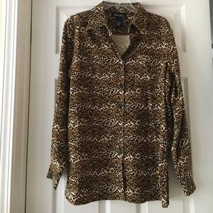 Denim & Co Button Down Shirt