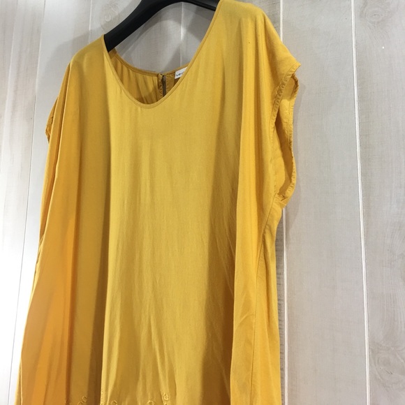 GUC MUSTARD YELLOW LAYERING TOP L - Picture 4 of 6