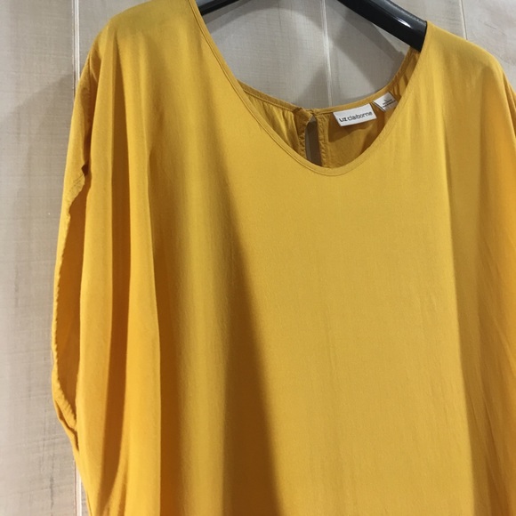 GUC MUSTARD YELLOW LAYERING TOP L - Picture 6 of 6