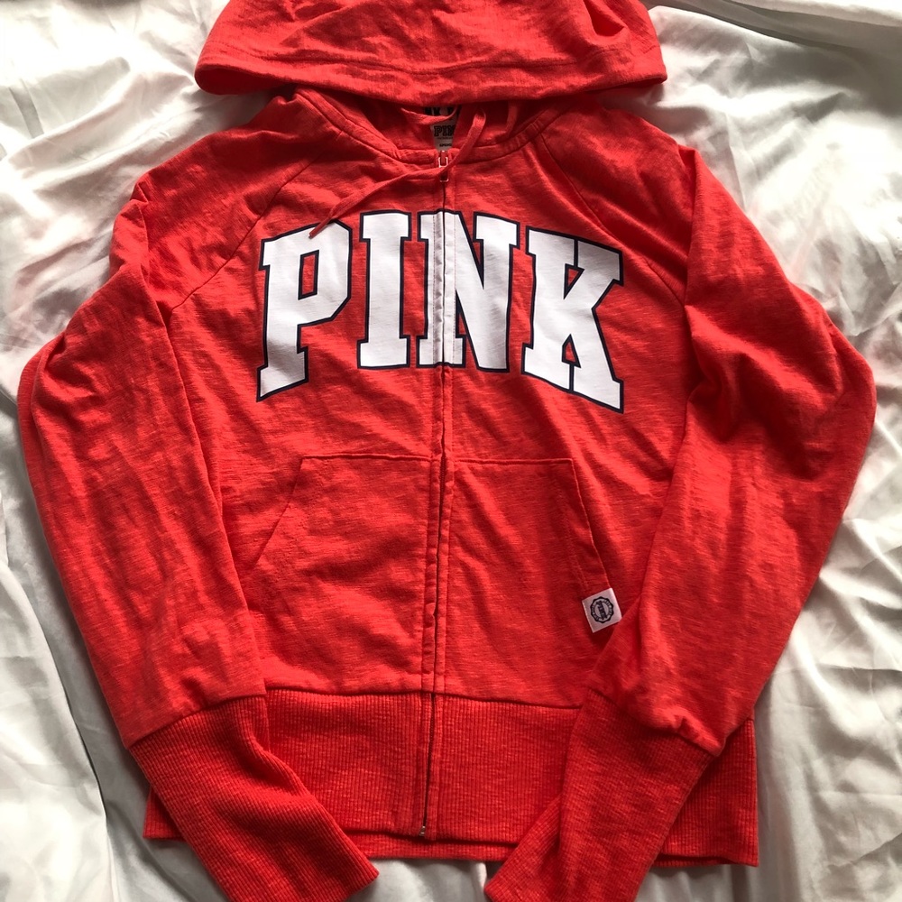 NWT PINK Tracksuit Zip Up Hoodie
