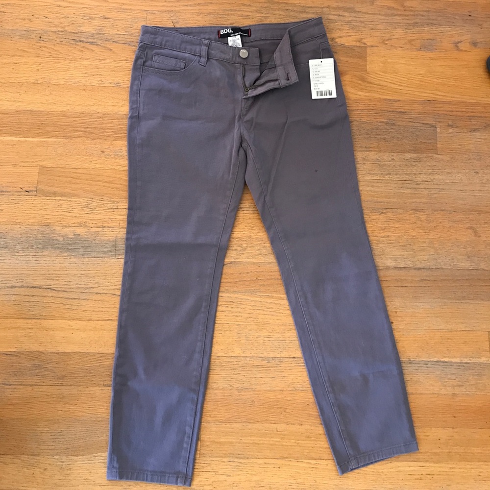 Urban Outfitters Gray BDG Grazer Cigarette Pant