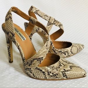 STEVE MADDEN Snakeskin Pump