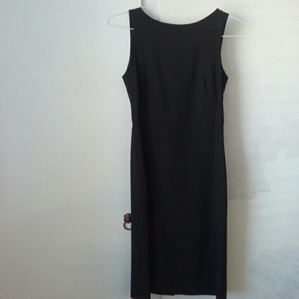 Theory black wool Betty dress size 2