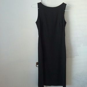 Theory black wool Betty dress size 2