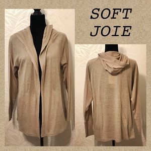 SOFT JOIE Kassi Hooded Cardigan Size Med