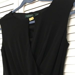 Ralph Lauren Black Keyhole Dress size 10
