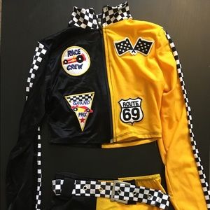 Women's Sexy Race Car Driver Costume XS