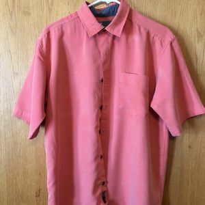 REI mens modal rayon camping shirt