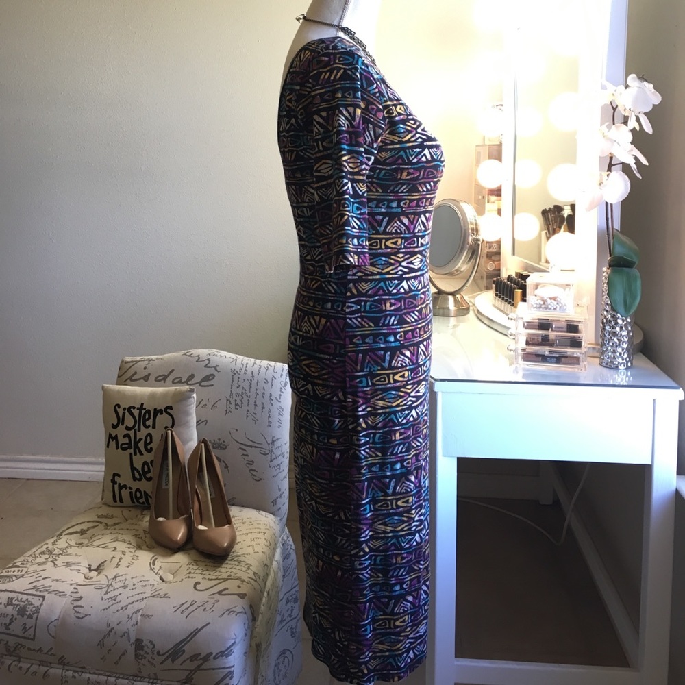 Beautiful Bodycon tribal pattern Sheath dress - Picture 6 of 8