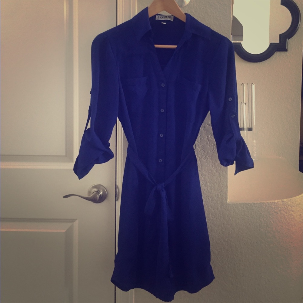 Express Portofino Shirt Dress