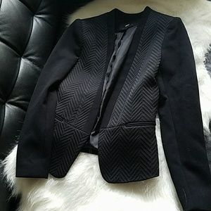 H&M Chevron Pattern blazer