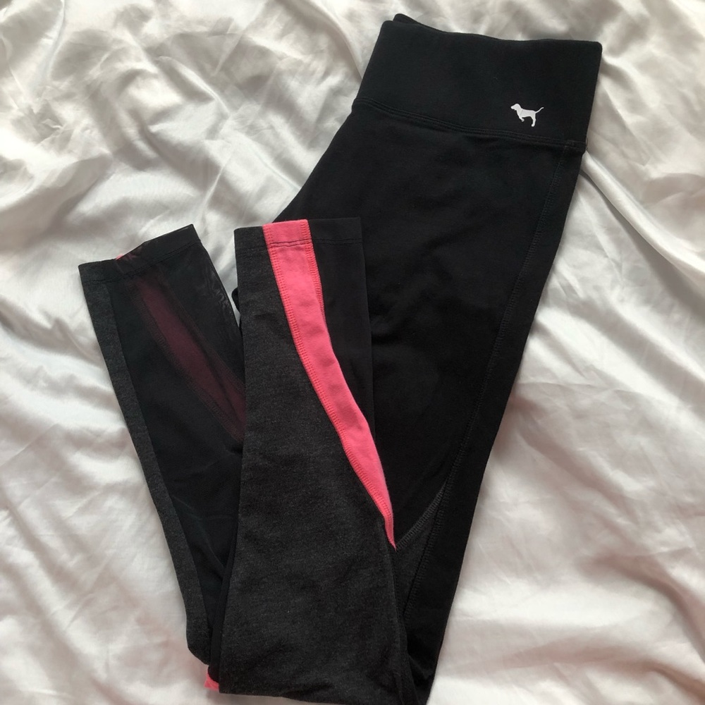 PINK Mesh Yoga Pants
