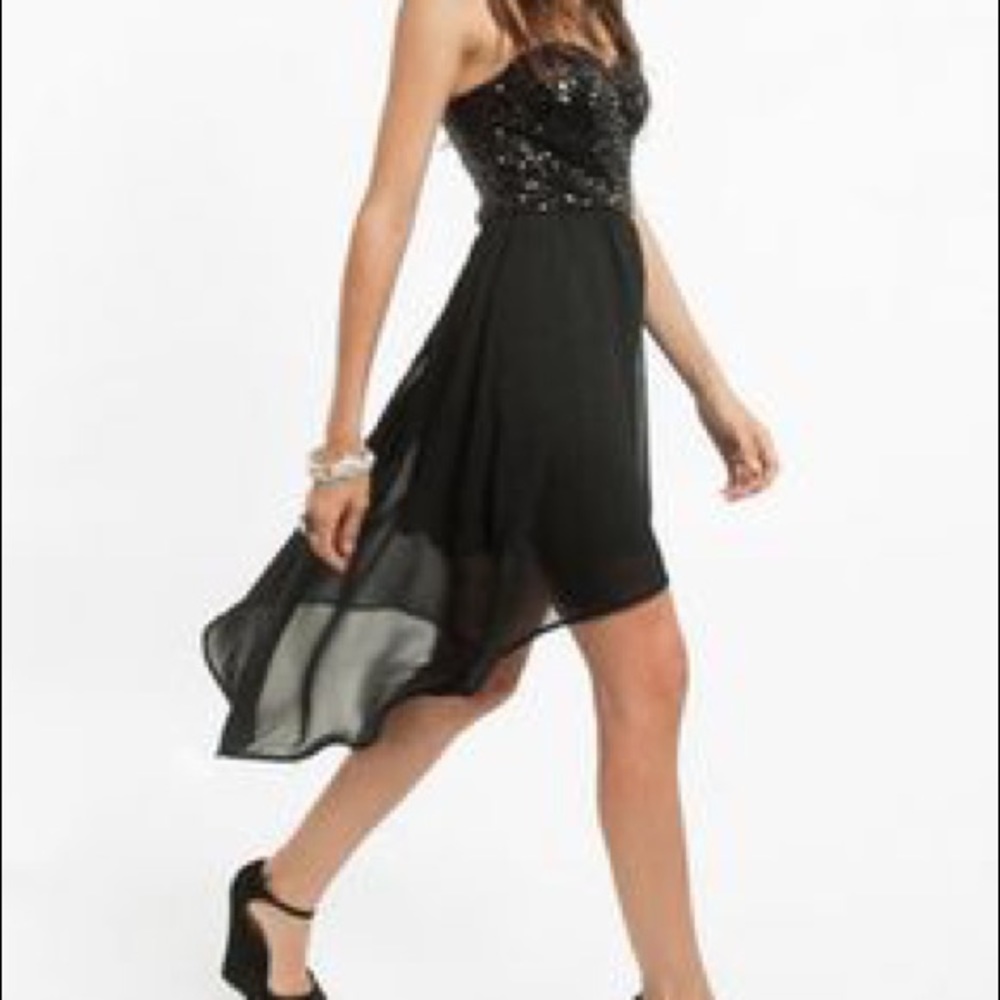 Light The Night Bustier Dress -NWOT