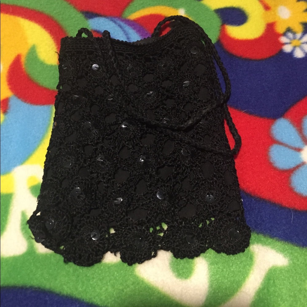 Small crochet tote