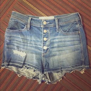 Hollister High Rise Short Shorts Advanced Stretch