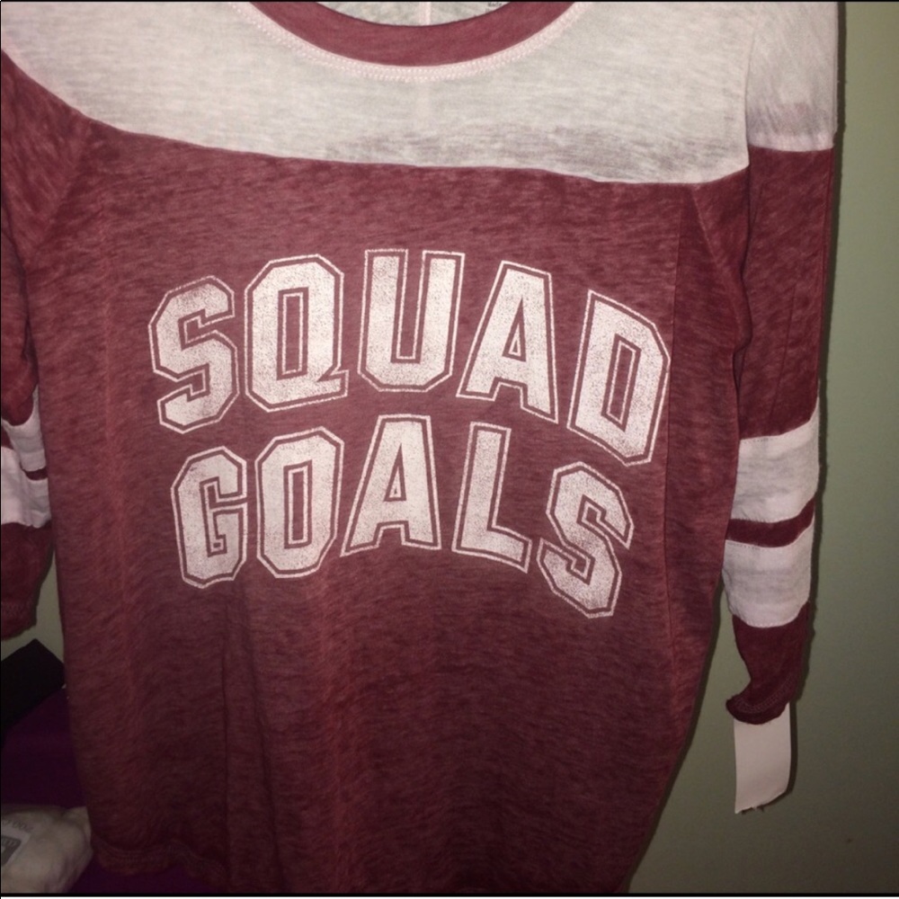 “Squad goals” football tee