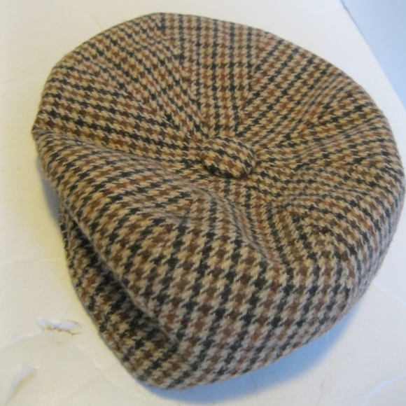 houndstooth driving cap