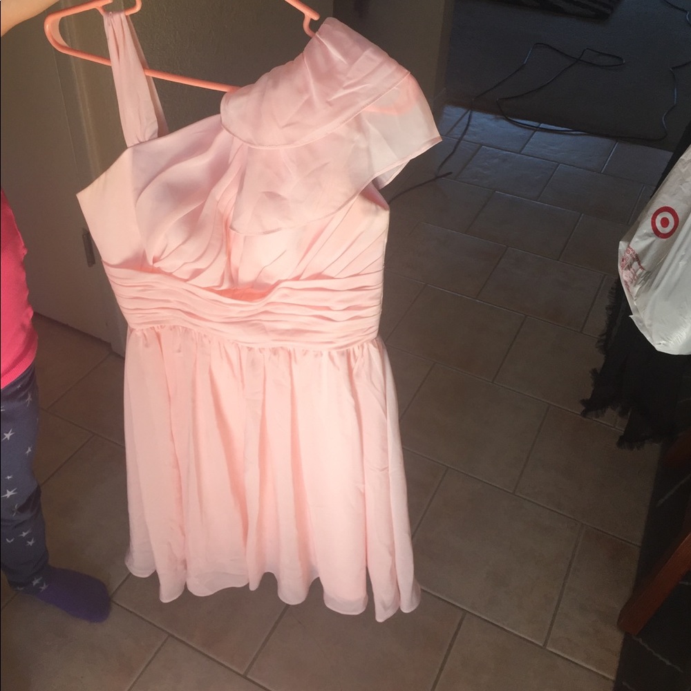 Pink dress - used as bridesmaid