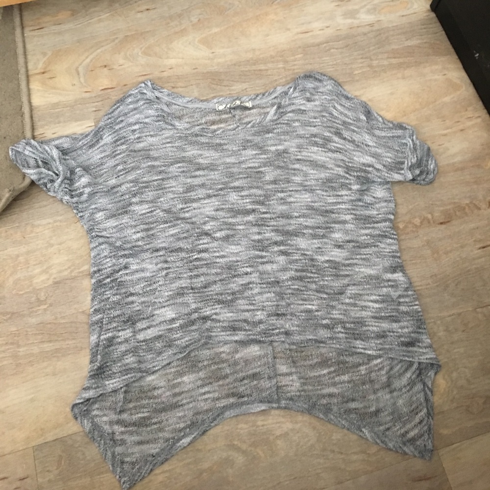 Grey sweater chloe k small sweater top