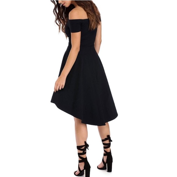 Off The Shoulder Asymmetrical Dresses - Picture 3 of 6