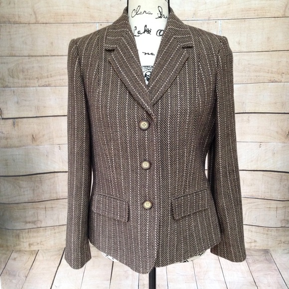 Ann Taylor Jackets & Blazers - 🎃 Ann Taylor Brown Jacket - NWOT
