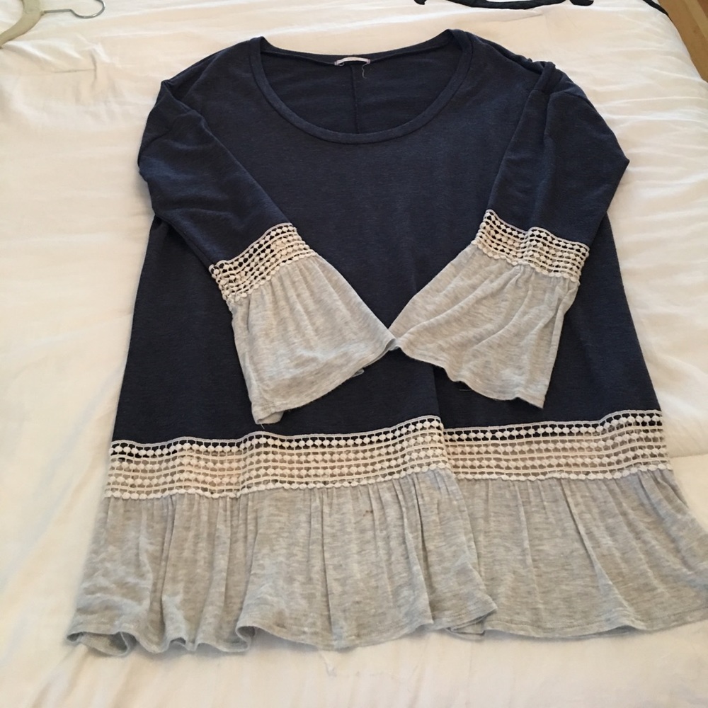 Super cute denim colored tunic