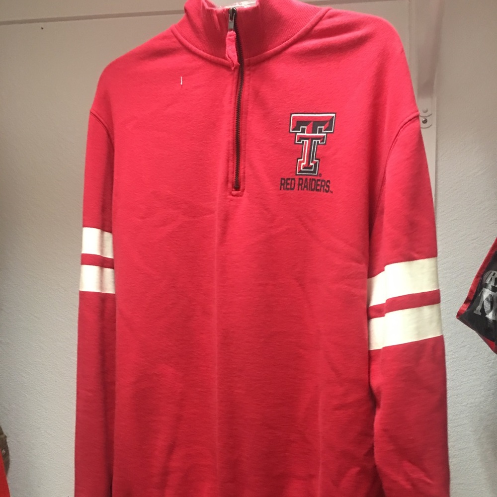 Texas tech vintage looking 1/4 zip