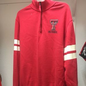 Texas tech vintage looking 1/4 zip