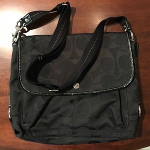 COACH Black Briefcase