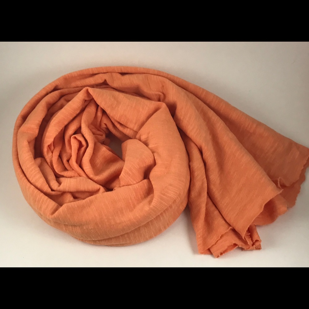 Orange Scarf Solid Color
