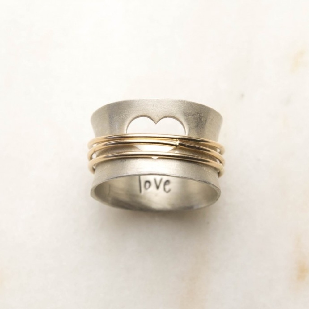 Brave Love ring