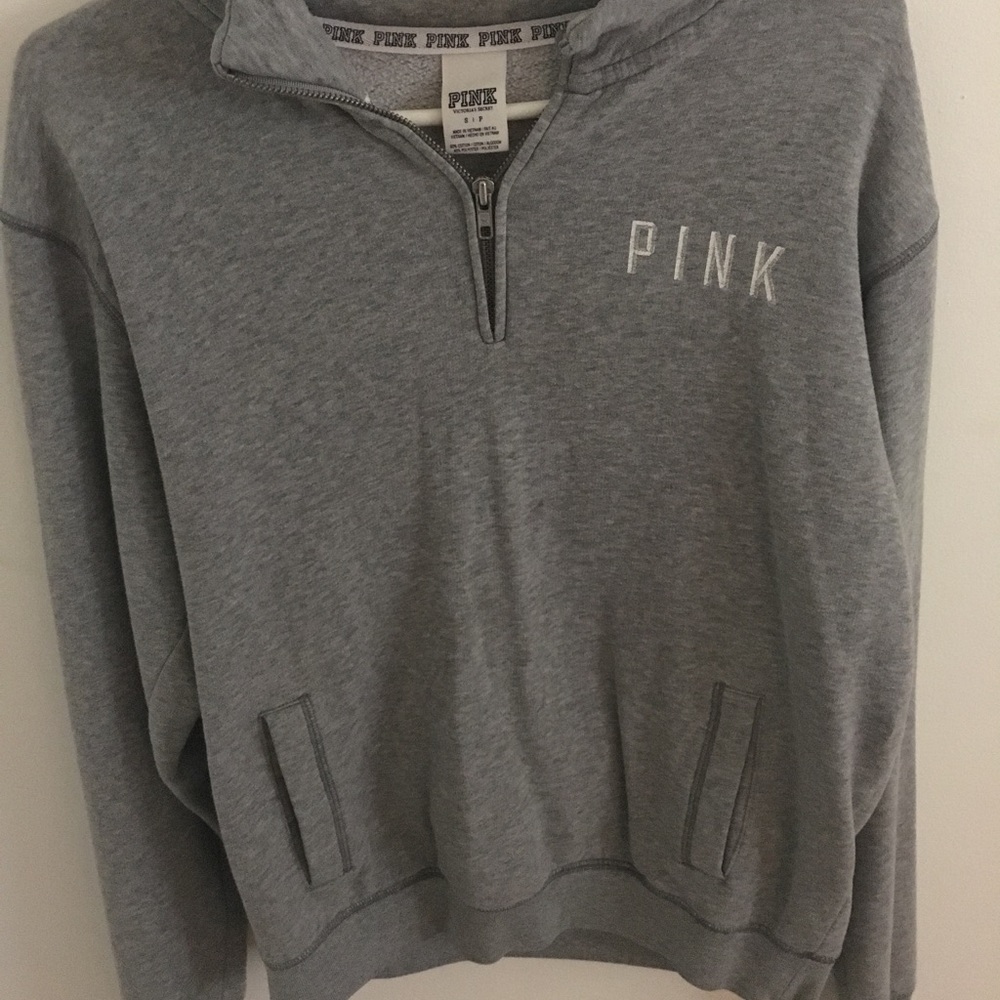 PINK quarter zip