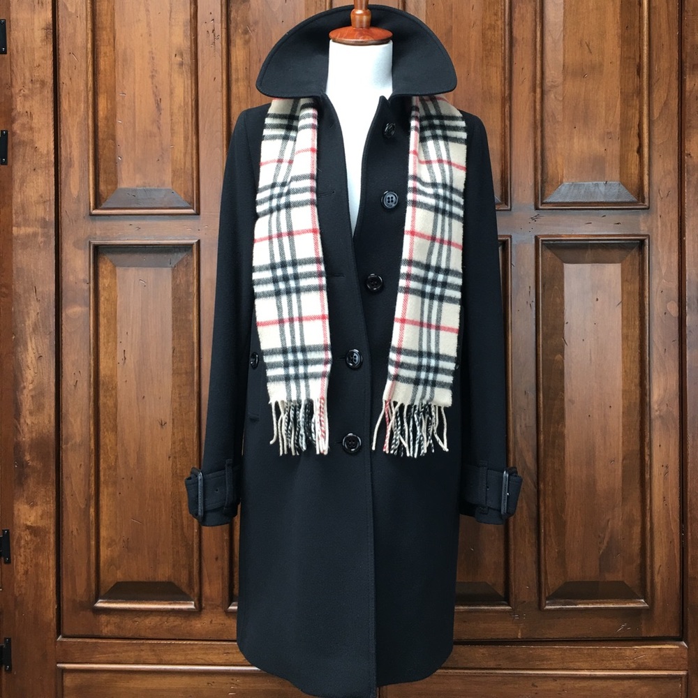 Burberry wool and cashmere coat