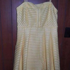 Size 14 New York & Company Yellow SunDress